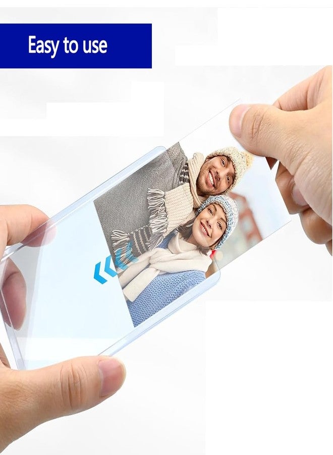 Zibuyu 30pcs 35PT Clear Card Sleeves - 77x101mm Premium Trading Card Protectors, Anti-Scratch Top Loaders for Pokemon, MTG, K-Pop & Collectible Cards - Image 5